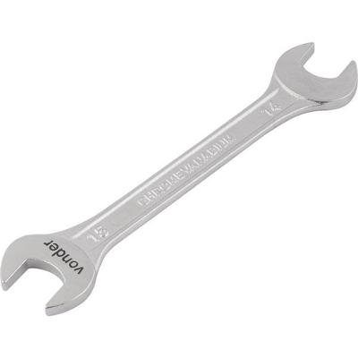 Chave Fixa 14X15Mm Cromo Vanádio Fosco Cartela - Vonder