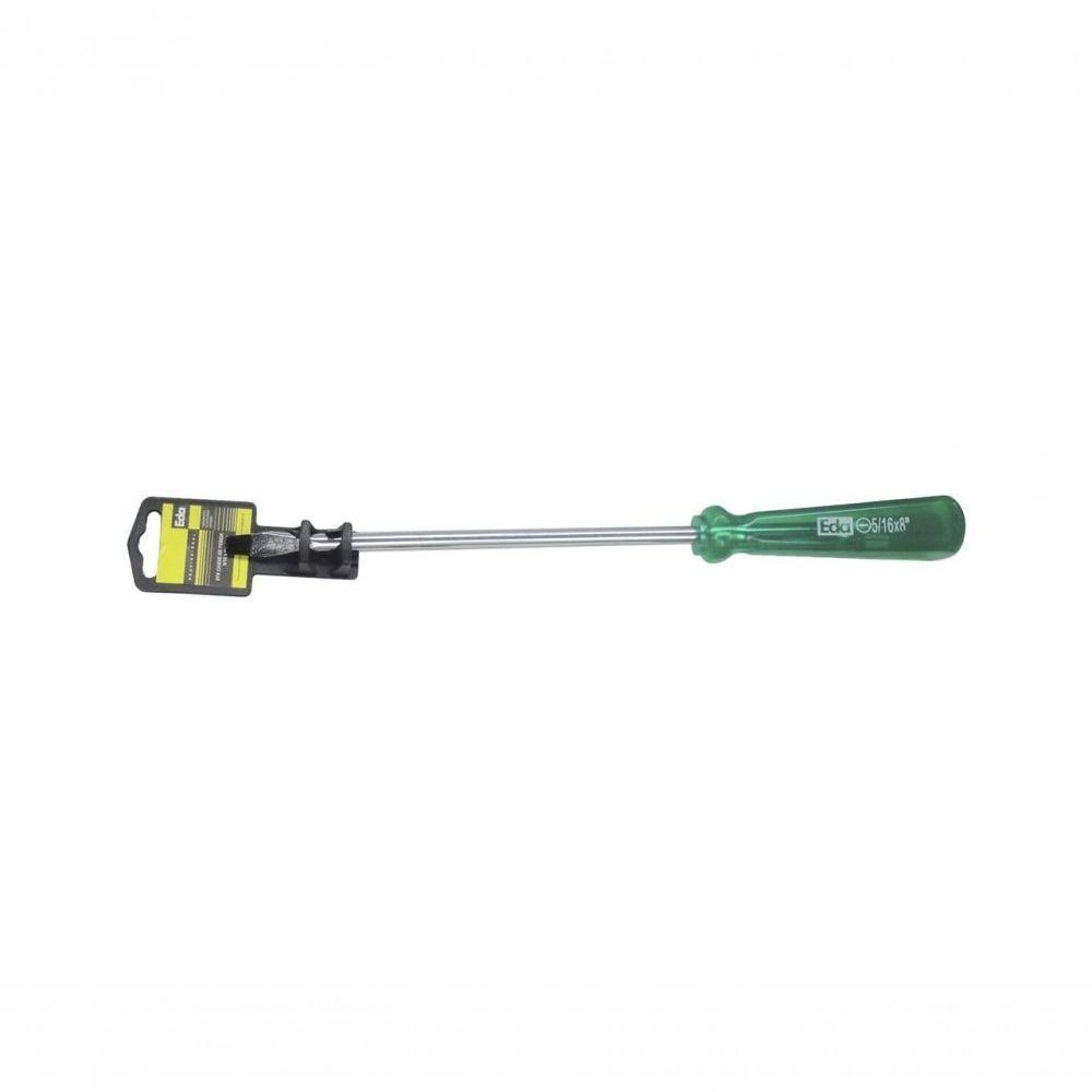Chave Fenda P.magn Acetato Verde D 5/16equot;x 8equot; - 1