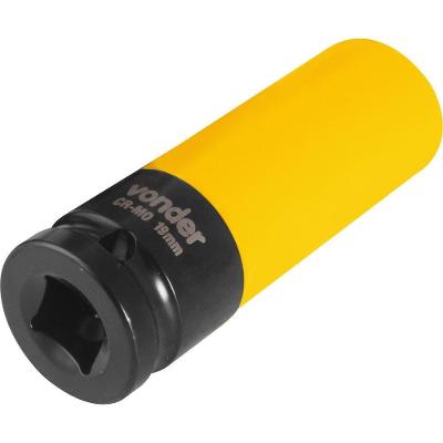 Soquete Sextavado Impacto Encaixe 1/2" 19Mm Vonder