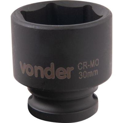 Soquete Sextavado De Impacto Encaixe 1/2" 30Mm Vonder