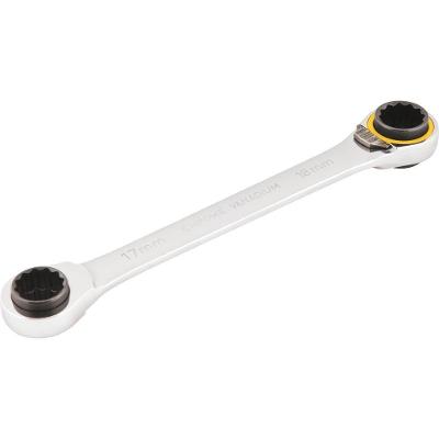 Chave Estrela Com Catraca Reversível 16x17mm/18x19mm Vonder