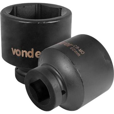 Soquete Sextavado De Impacto Enc 1" 60mm Aço Cromo Vonder