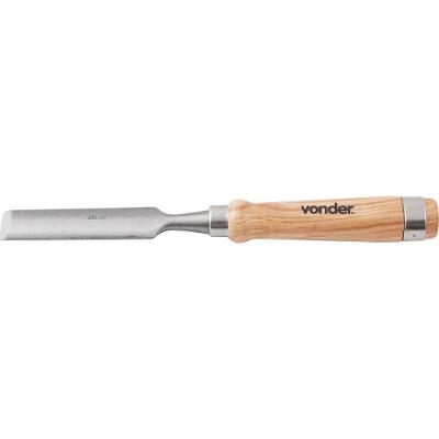 Formão Goivado 26Mm Aço Carbono Cabo Madeira - Vonder