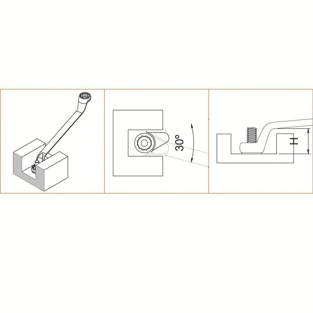 Chave Estrela 17x19 Mm Tramontina Pro Tramontina - 2
