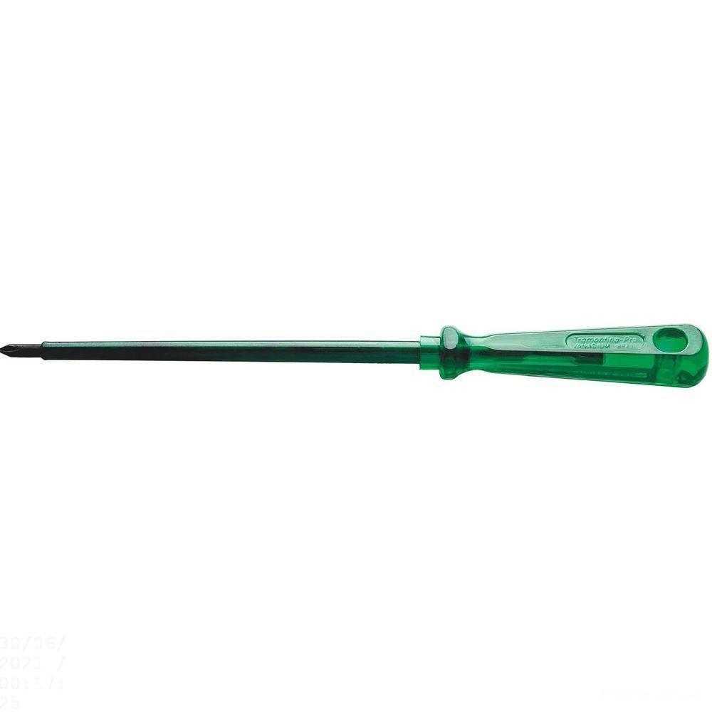 Chave De Fenda Isolada Ponta Cruzada Em Aço Cromo Vanádio 5x200 Mm (3/16x8") Pro - 1