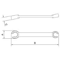 Chave Poligonal Aberta 8x10 Mm Tramontina - 2