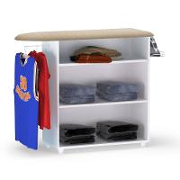 Tábua De Passar Com Armário Bianca Branco - 2