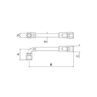 Chave Biela Com Furo Passante 12 Mm Tramontina Pro Tramontina