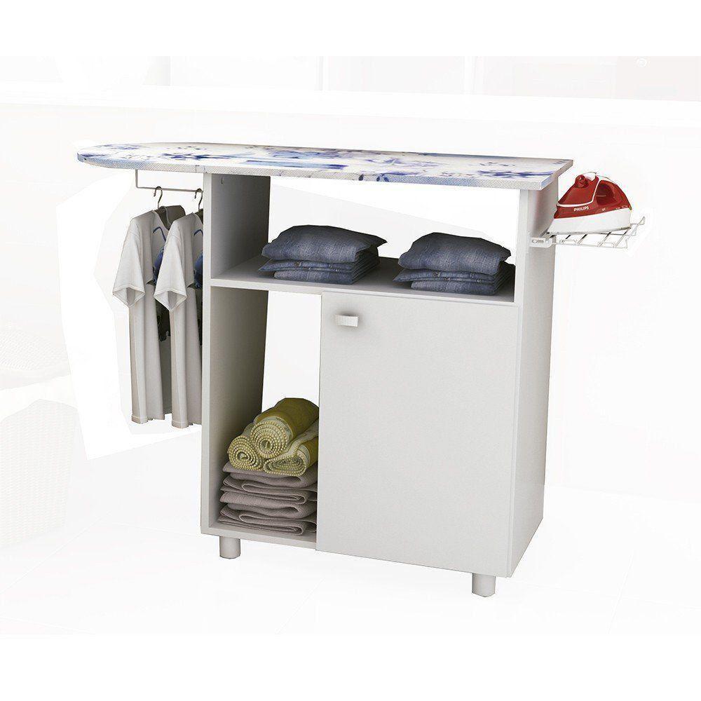 Tábua de Passar 1 Porta Branco Tecno Mobili - 4