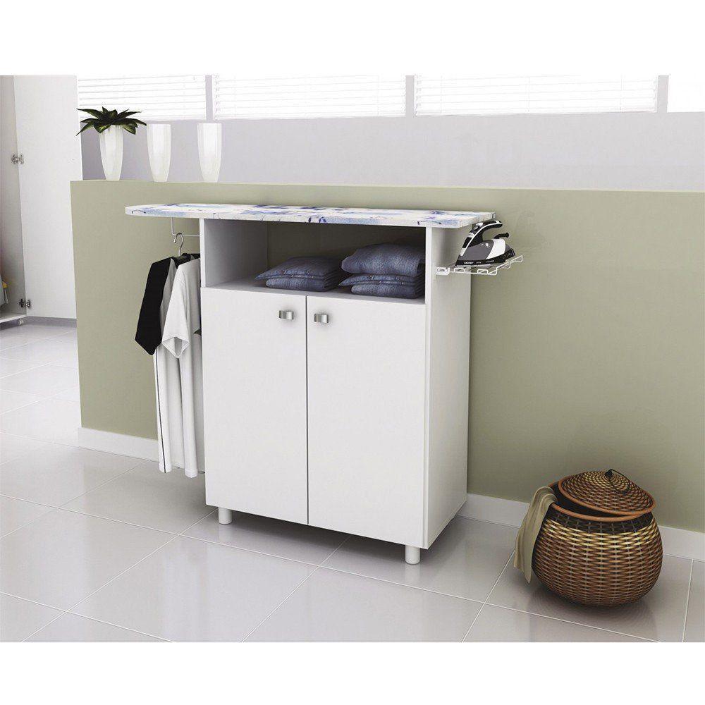 Tábua de Passar 2 Portas Branco Tecno Mobili - 5