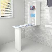 Tábua de Passar Retrátil Branco Tecno Mobili - 7