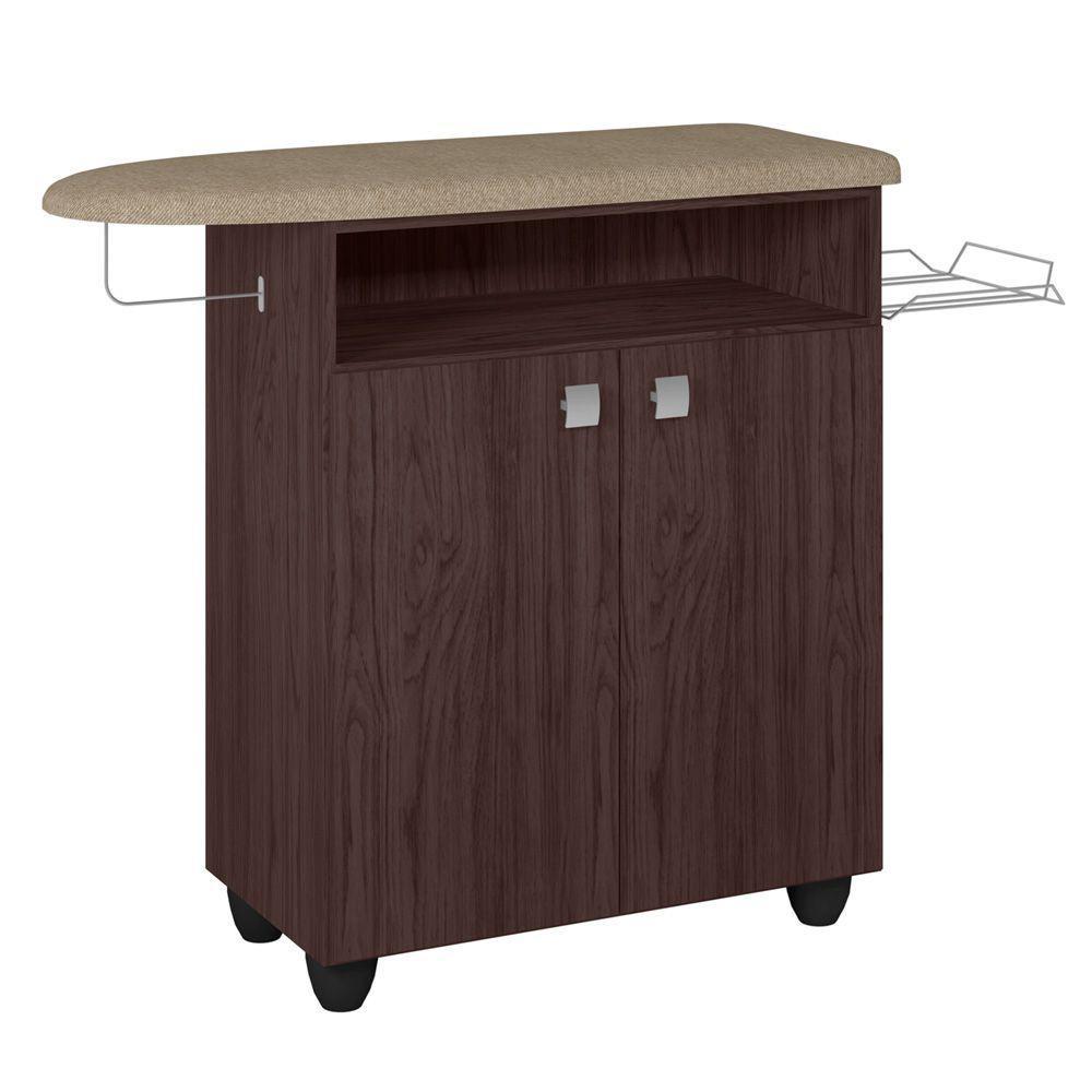 Tábua De Passar Com Armário Bianca Castanho 1117 - 1