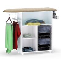 Tábua De Passar Roupas Dani Branco Preto - 2