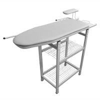 Tábua De Passar Roupa Multiuso C/Tecido Térmico - 1