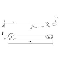 Chave Combinada 9/16" Tramontina Pro Tramontina - 3