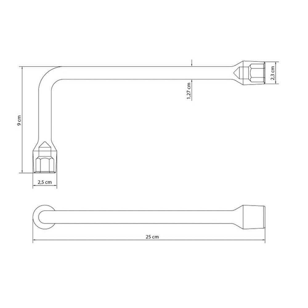 Chave Biela 5/8" Tramontina Com Corpo Em Aço Especial Cromado Tramontina - 2