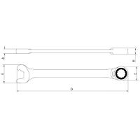Chave Combinada Com Catraca 12 Mm Tramontina Pro Tramontina - 4