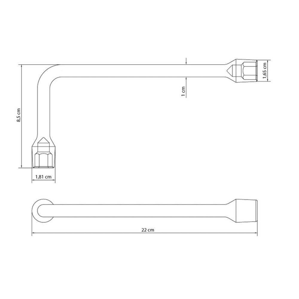 Chave Biela 7/16" Tramontina Com Corpo Em Aço Especial Cromado Tramontina - 2