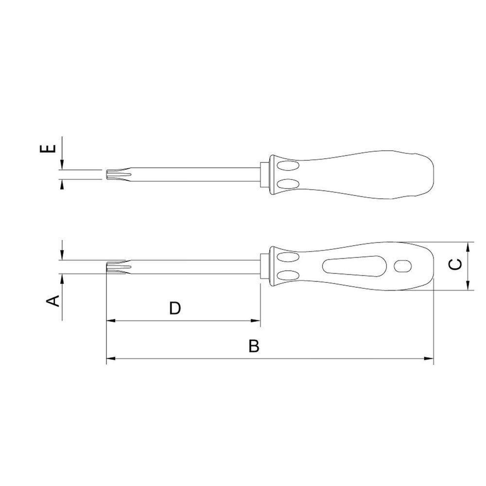 Chave Trafix Com Cabo Em Aço Cromo Vanádio T6 Tramontina Pro Tramontina - 2