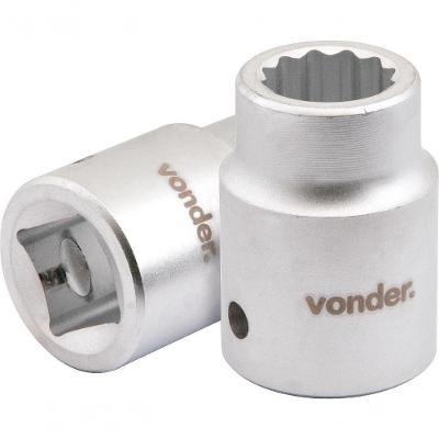 Soquete Estriado Encaixe 3/4"(az) 1.7/16" Vonder