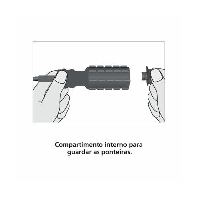 Chave De Fenda Com Ponteiras 7pçs - Tramontina