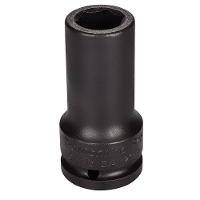 Soquete De Impacto Sextavado Longo Em Aço Cromo Molibdênio 24 Mm - Encaixe 3/4'' Pro - 1