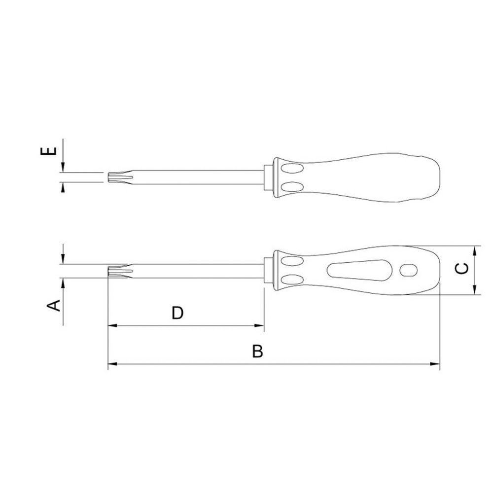 Chave Trafix Com Cabo Em Aço Cromo Vanádio T9 Tramontina Pro Tramontina - 1