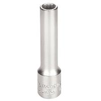 Soquete Estriado Longo Em Aço Cromo Vanádio 3/16 Polegada - Encaixe 1/4 Polegada Pro - 1
