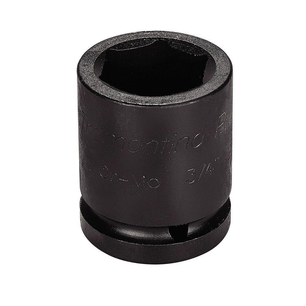 Soquete De Impacto Sextavado Em Aço Cromo Molibdênio 30 Mm - Encaixe 3/4'' Tramontina Pro Tramontina - 1