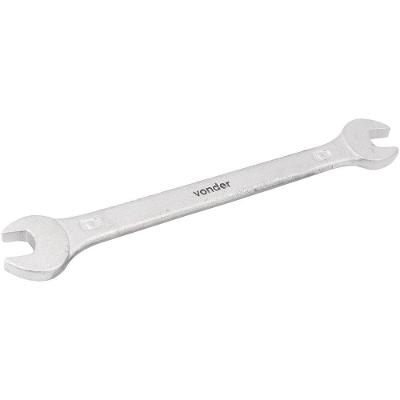 Chave Fixa 8 Mm X 9 Mm Em Aço Cromo Vanádio Vonder