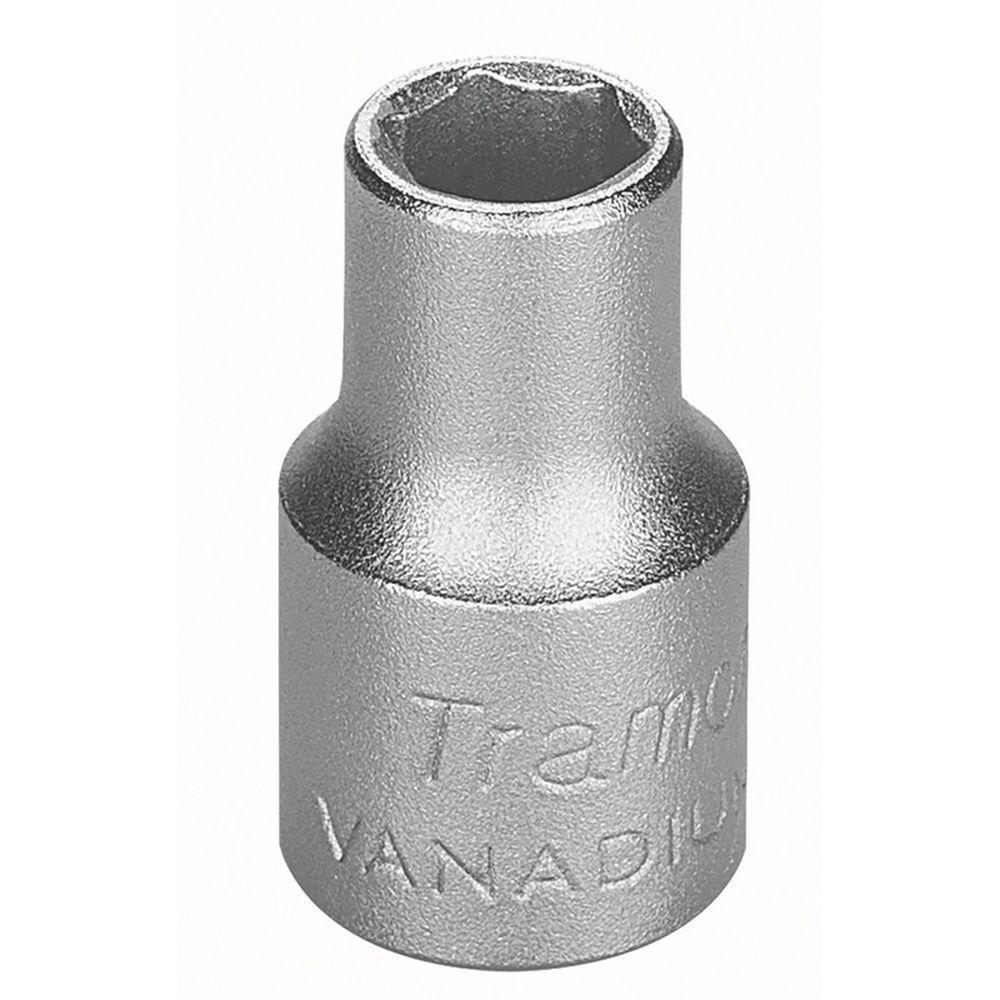 Soquete Sextavado Em Aço Cromo Vanádio 8 Mm - Encaixe 3/8" Tramontina Pro Tramontina - 1