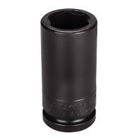 Soquete De Impacto Sextavado Longo Em Aço Cromo Molibdênio 30 Mm - Encaixe 3/4'' Pro - 1