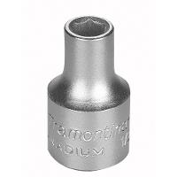 Soquete Sextavado Em Aço Cromo Vanádio 3/8" - Encaixe 1/2" Tramontina Pro Tramontina - 1