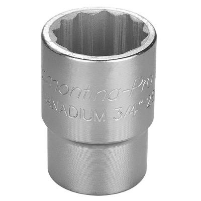 Soquete Estriado Em Aço Cromo Vanádio 30 Mm - Encaixe 3/4" Tramontina