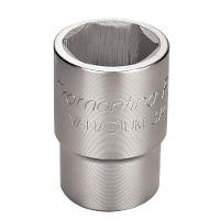 Soquete Sextavado Em Aço Cromo Vanádio 28 Mm - Encaixe 3/4" Tramontina - 1