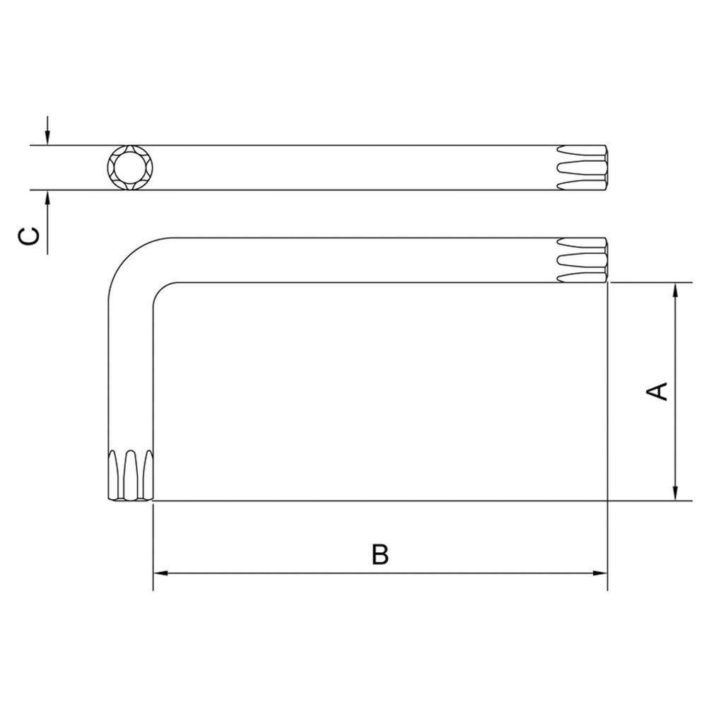 Chave Trafix Longa T8 Tramontina Pro Tramontina - 2