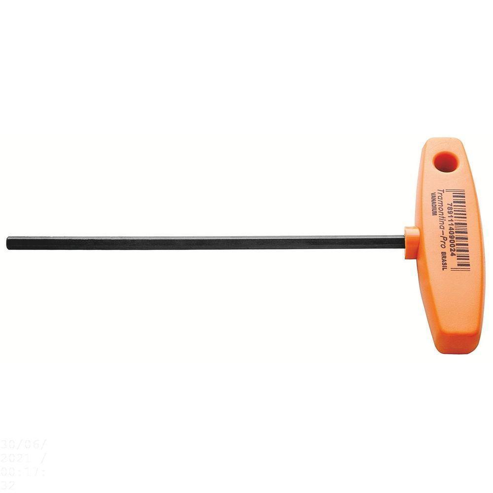 Chave Cabo T Ponta Hexagonal 6x180 Mm Tramontina Pro Tramontina - 1