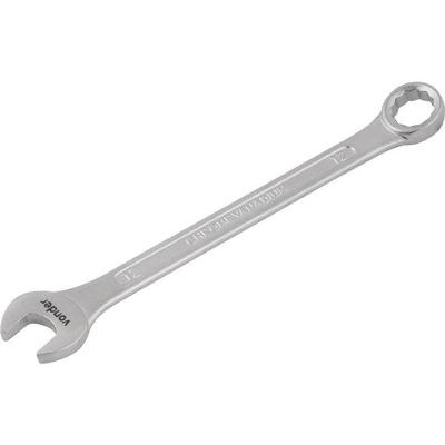Chave Combinada 12mm Cromo Vanádio Fosco Cartela - Vonder