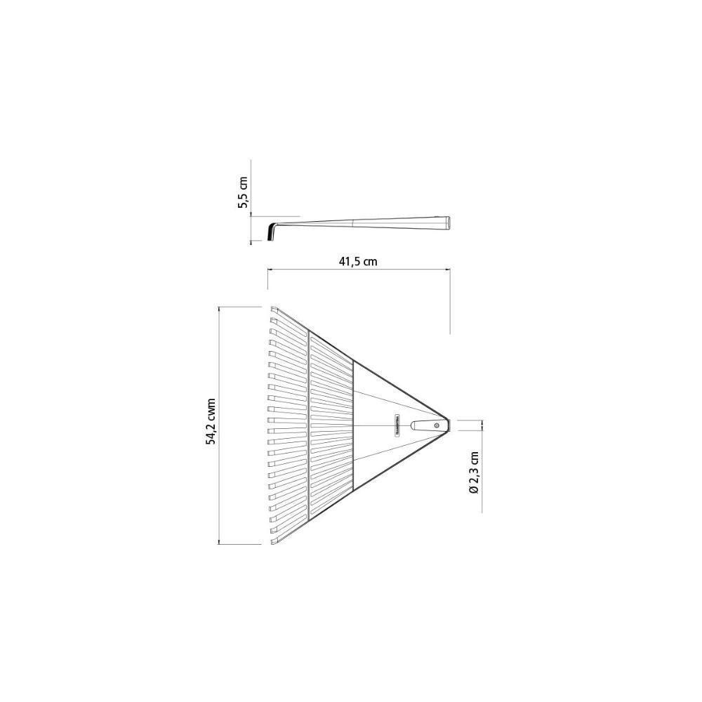 Vassoura Com 22 Dentes Tramontina Preto Sem Cabo - 8
