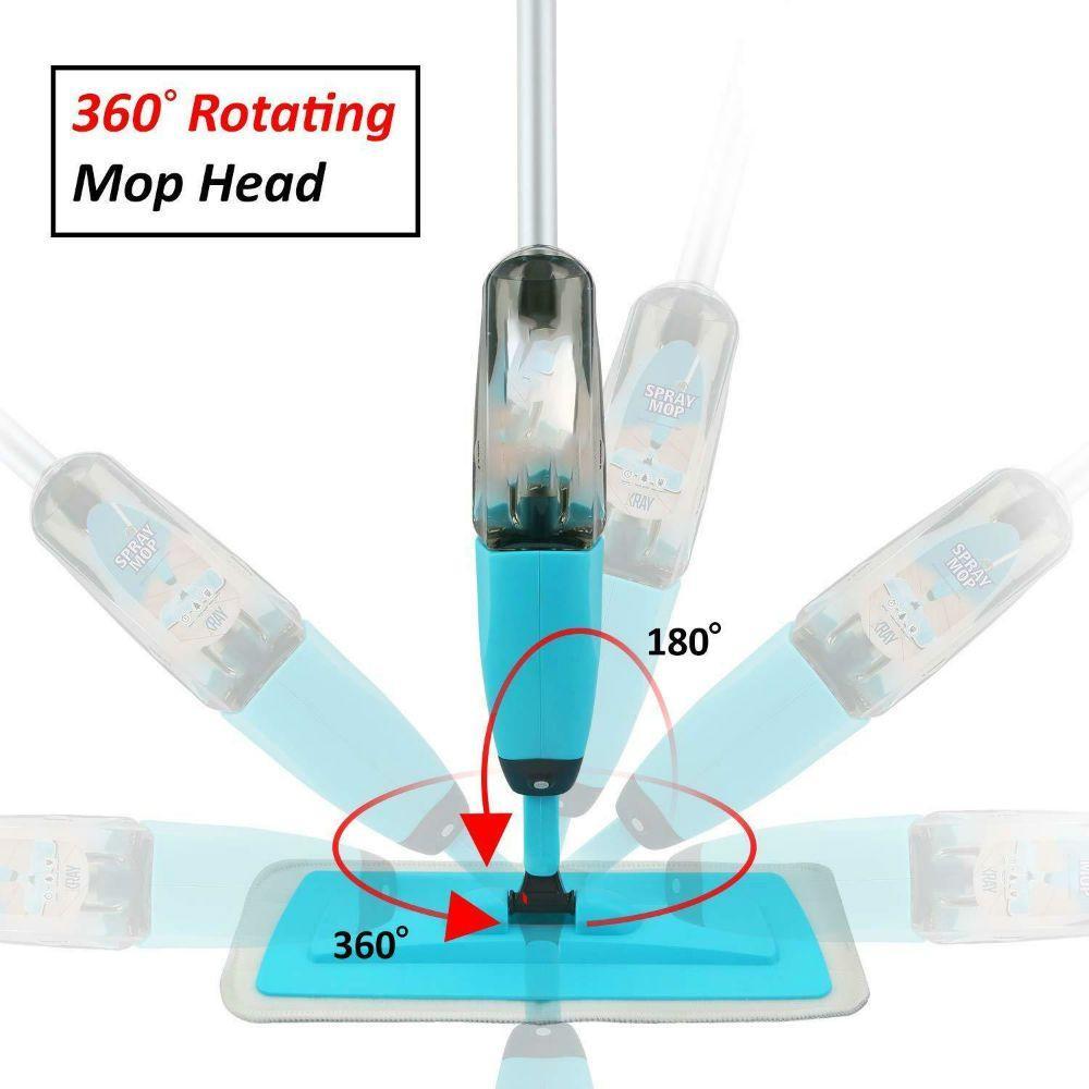 Vassoura Mágica Esfregão Spray Mop Rodo Reservatório GT572B - 8