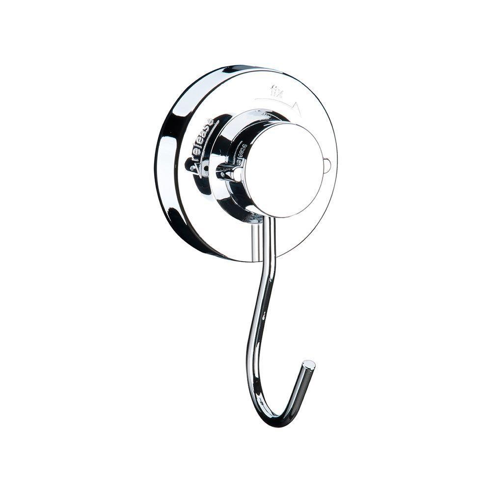 Cabide Cromado Ganchos Para Banheiro Ventosa Future 4004 - 5