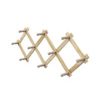 Cabide Sanfonado De Parede Em Madeira Pinus - Stolf 10 Pinos - 1