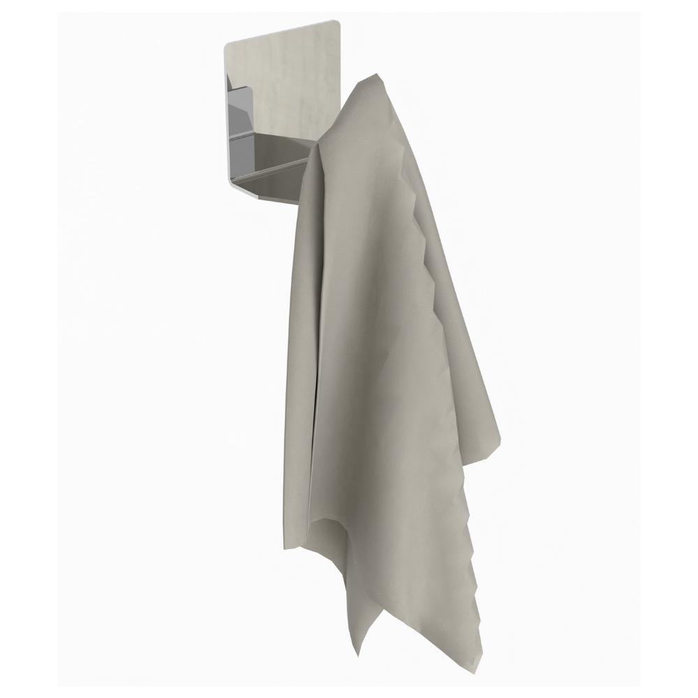 Gancho Adesivo 3M Inox De Parede Cabide Autocolante Df - 2