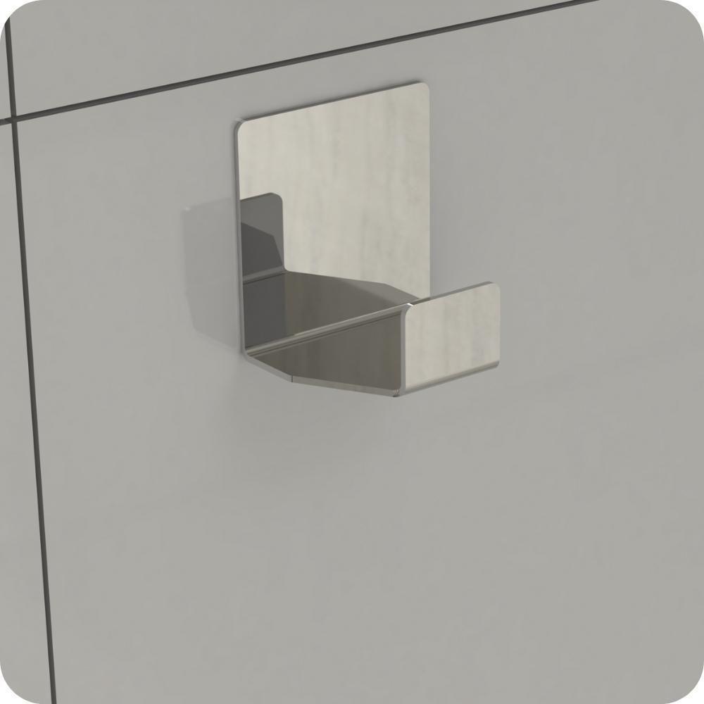 Gancho Adesivo 3M Inox De Parede Cabide Autocolante Df - 3