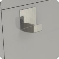 Gancho Adesivo 3M Inox De Parede Cabide Autocolante Df - 3