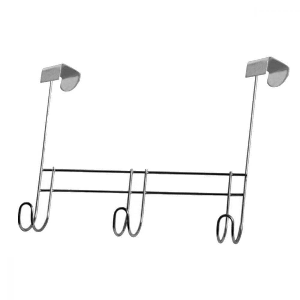 Cabideiro Para Porta 3 Ganchos Ganchos Para Pendurar Toalhas - 2
