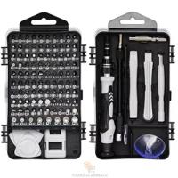 Kit Ferramenta Acompanha Maleta Com 115 Peças Fenda