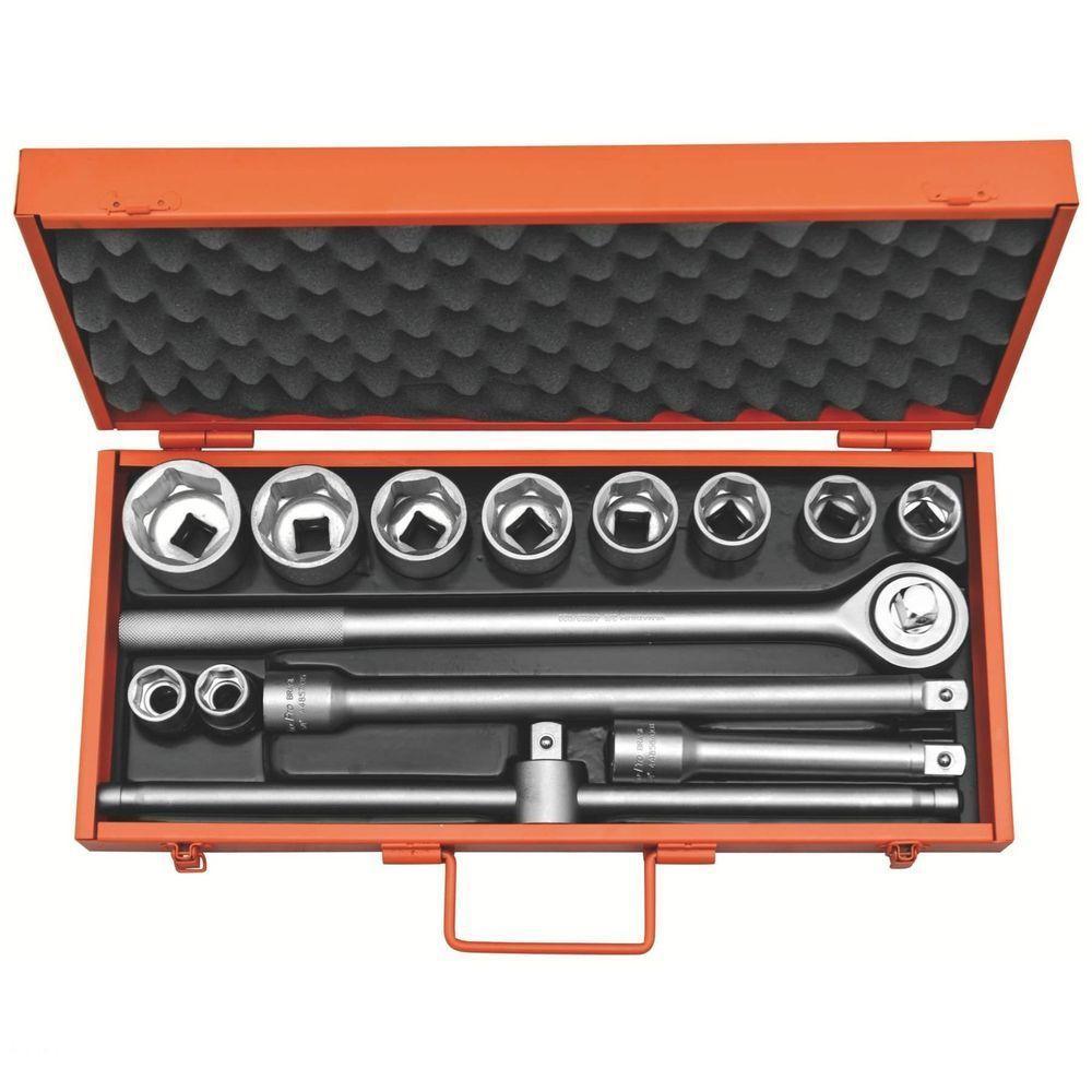 Maleta Com Soquetes E Acessórios 3/4" 14 Peças - Milímetros Tramontina - 1