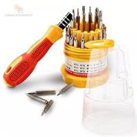 Ferramenta Kit Toque 31em 1 Completo Chaves Pequenas