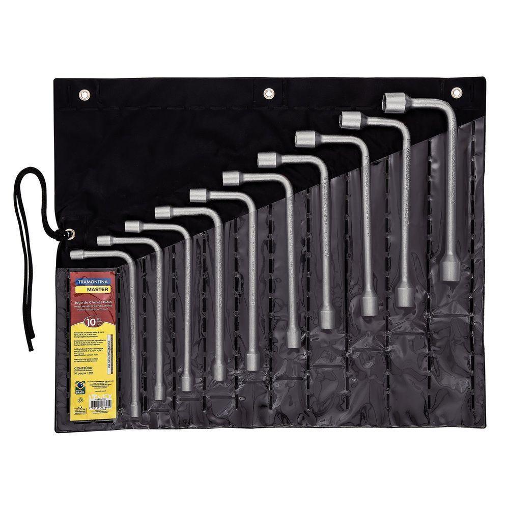 Jogo De Chaves Biela Em Aço Especial Cromado 10 Peças Tramontina Master Tramontina - 1